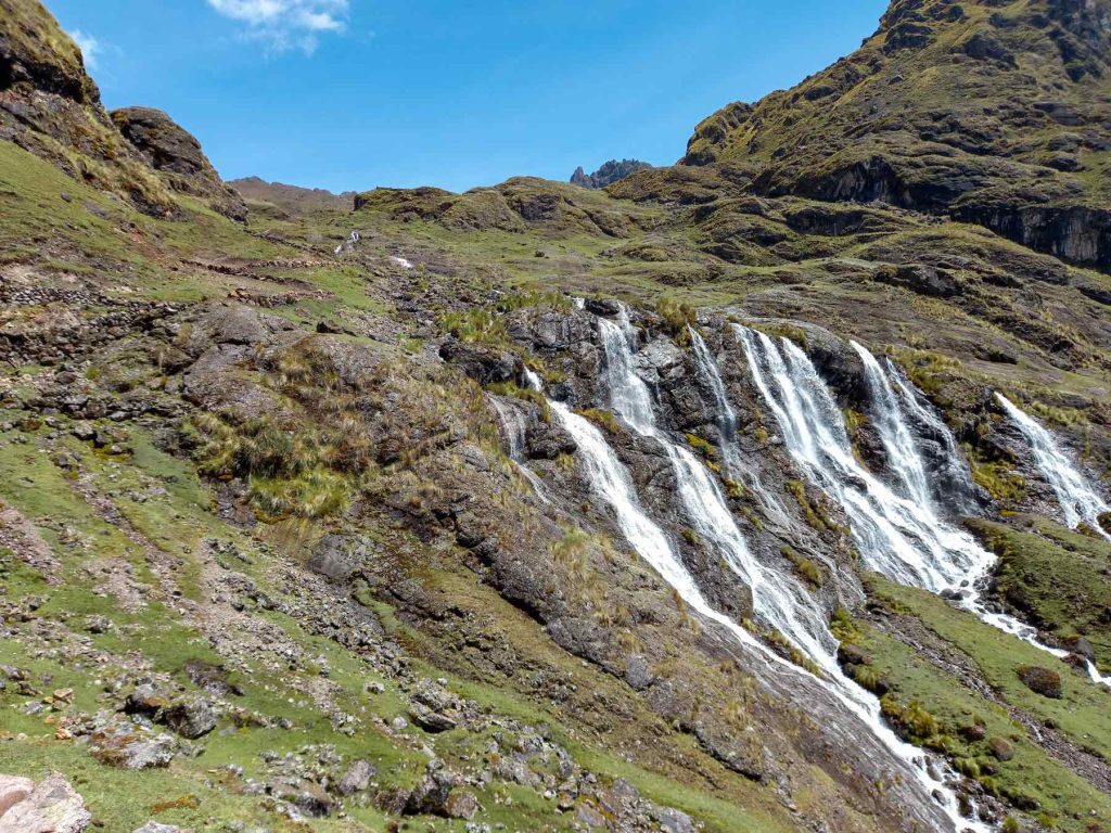 Seven Waterfalls in Lares