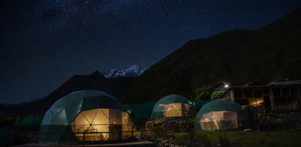 Salkantay Trek with Apple Travel Peru, Sky Dome Camps