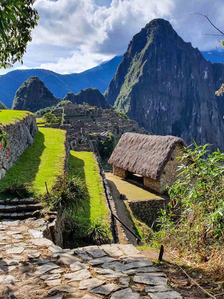 Entrance to Machu Picchu